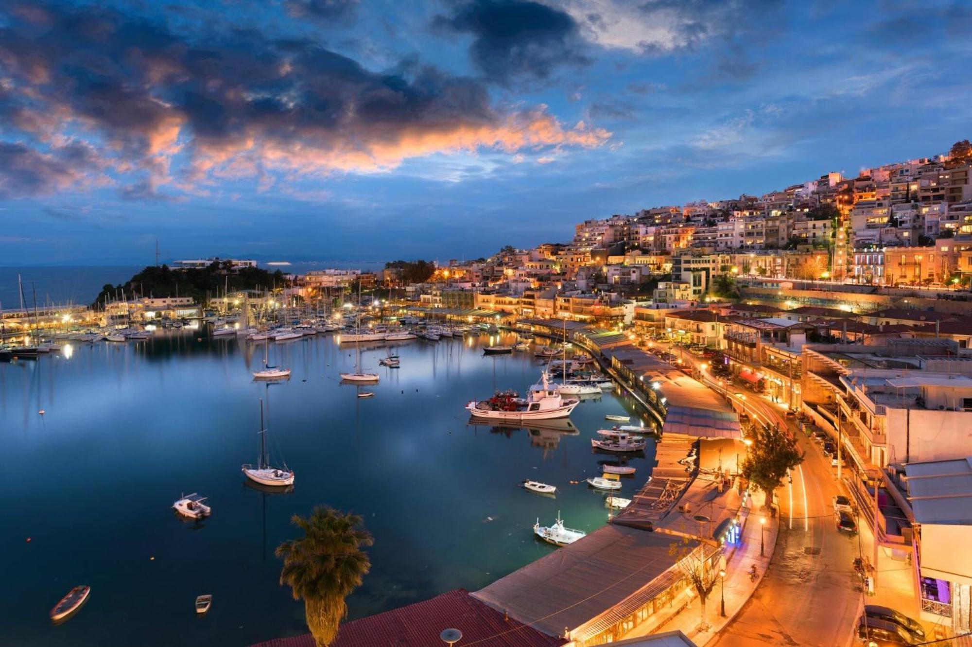 Horizon View Apartment Port Of Pireusz Kültér fotó
